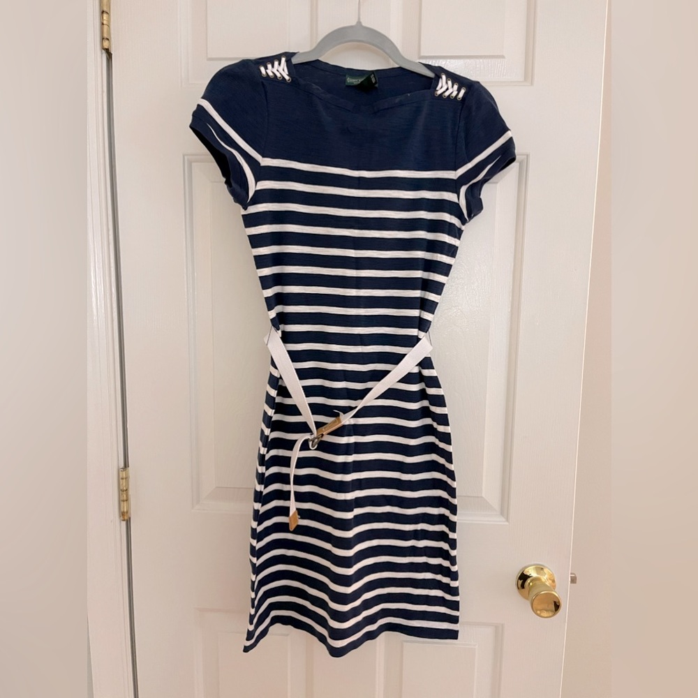 Lauren Jeans Company Ralph Lauren striped dress